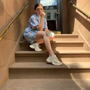 ASOS Dresses - ASOS M TShirt Dress Snakeskin Blue Pink White M ASOS Dresses - ASOS M TShirt Dress Snakeskin Blue Pink White M